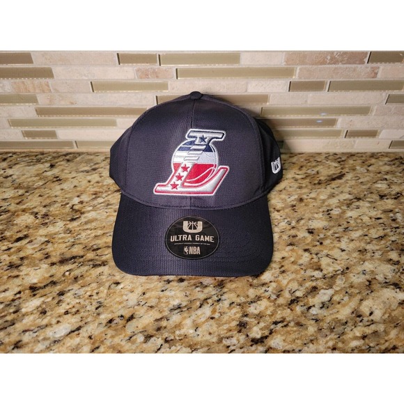 Los Angeles Lakers Hat Ultra Game Cap Adjustable LA NBA Basketball Black - Picture 16 of 16